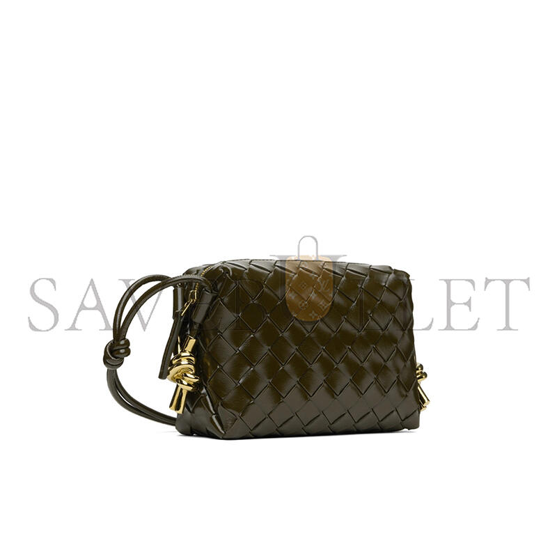 b0tt*ga Ven*ta mini loop metal knots bag 736125v2gv13387 (17*11*6cm)